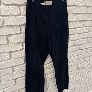 Elegant Black Women's Straight Leg Pants